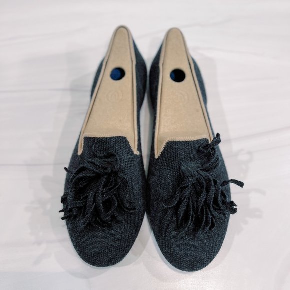 ROTHY’S The Merino Tassel Loafer Black Diamond - Limited Edition - Picture 3 of 14